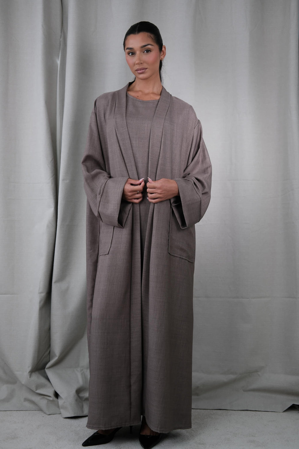 Le Noir Mocha Abaya