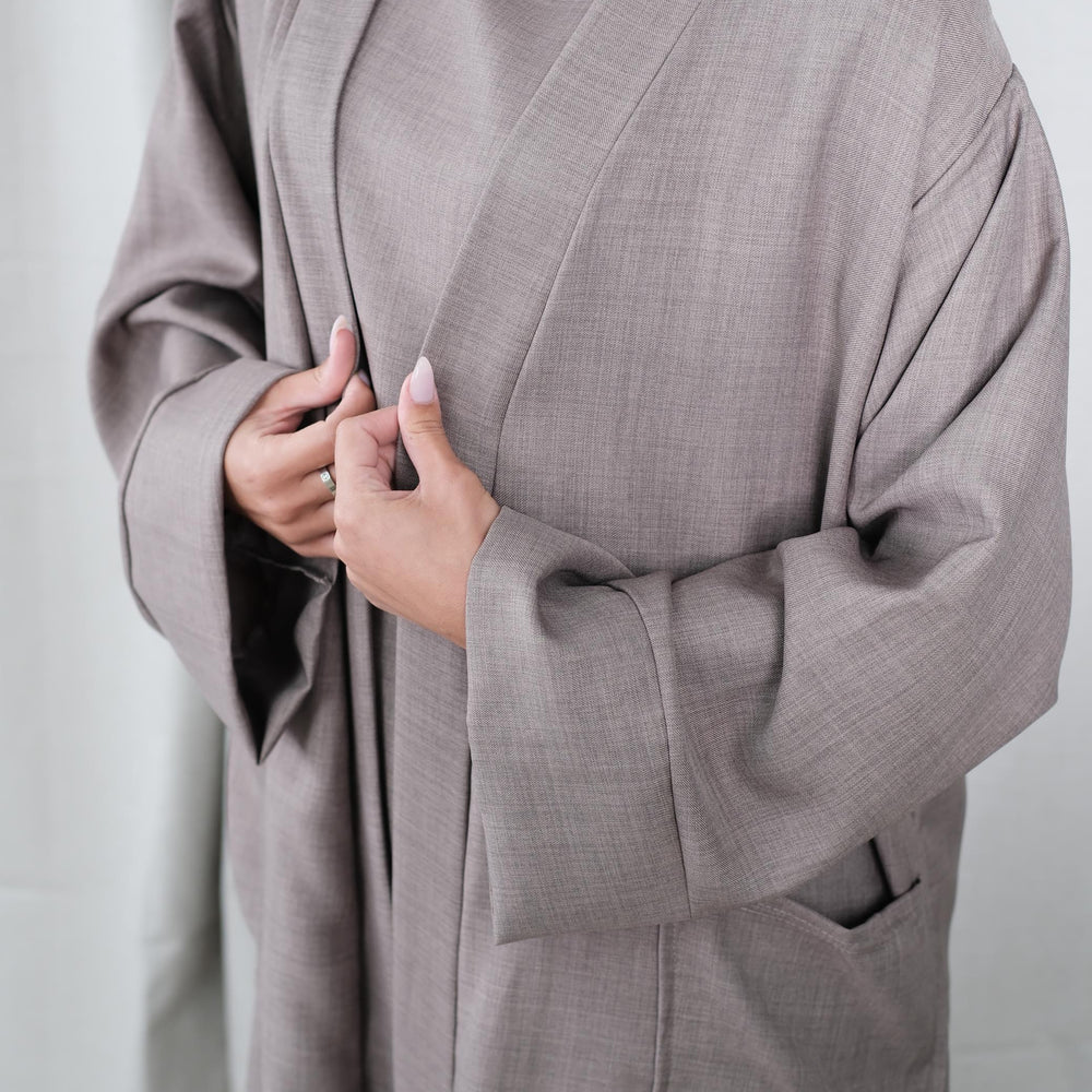 
                      
                        Le Noir Mocha Abaya
                      
                    