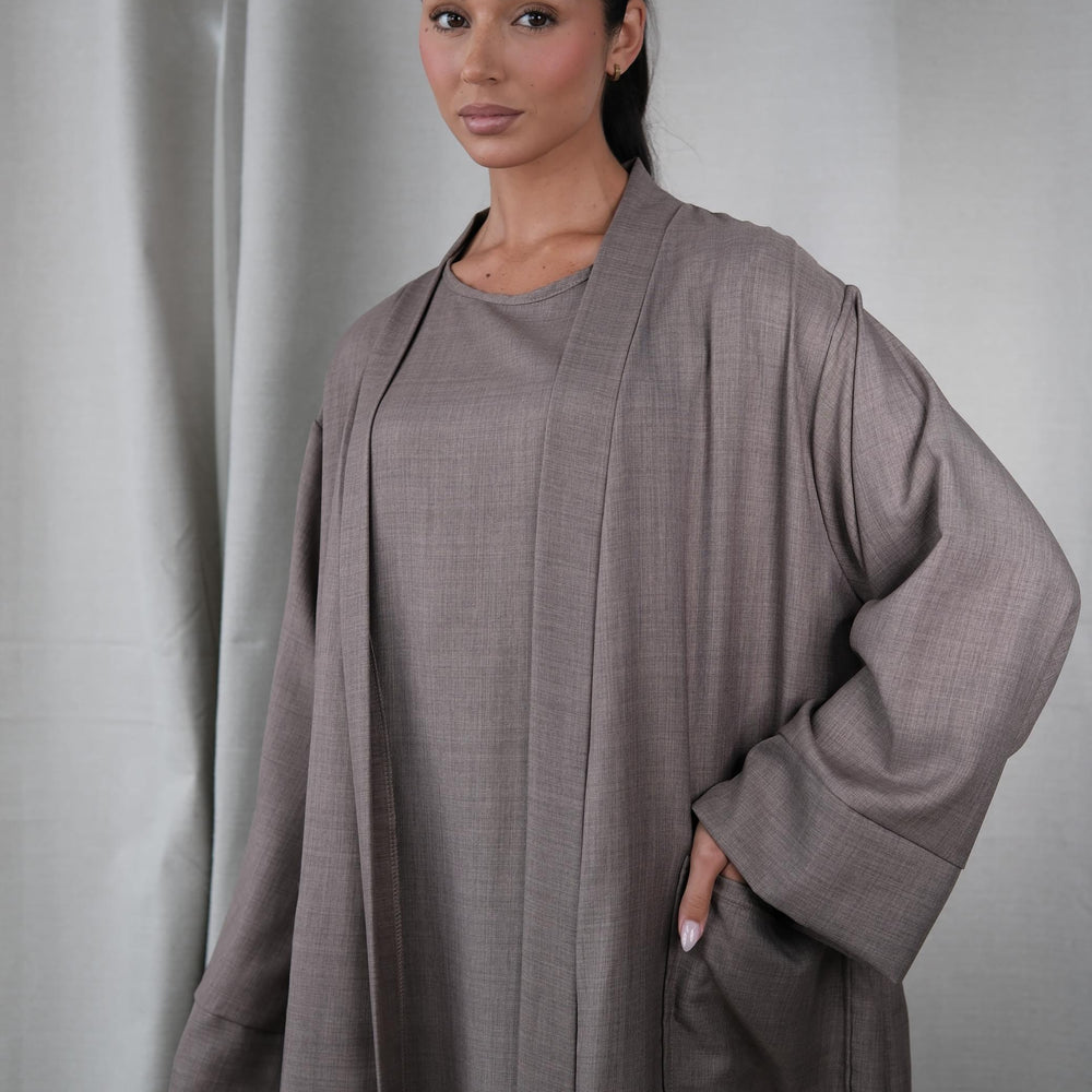 Le Noir Mocha Abaya