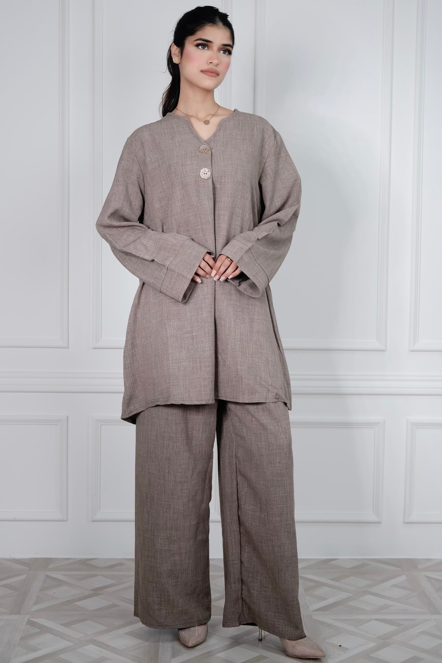 Zaynah Mocha Co-ord