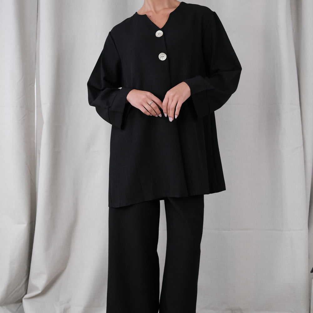 
                      
                        Zaynah Black Co-ord
                      
                    