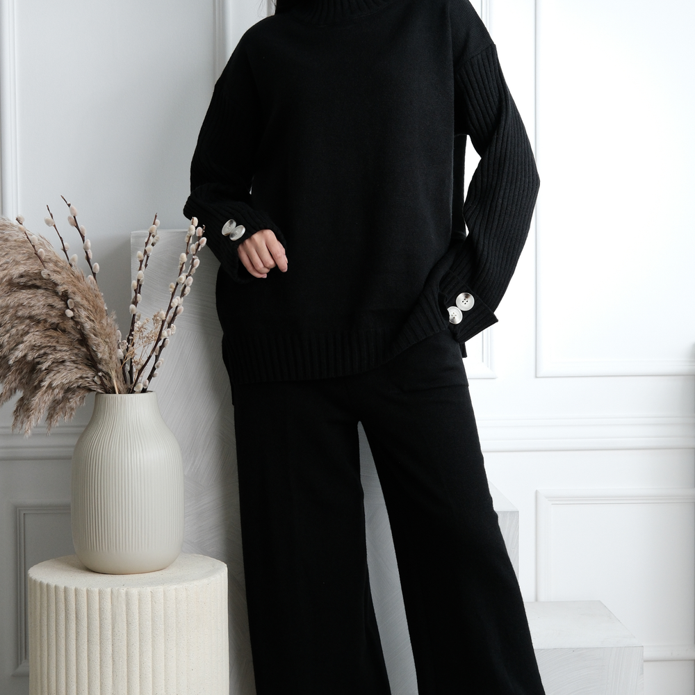 Elan Black Co-ord