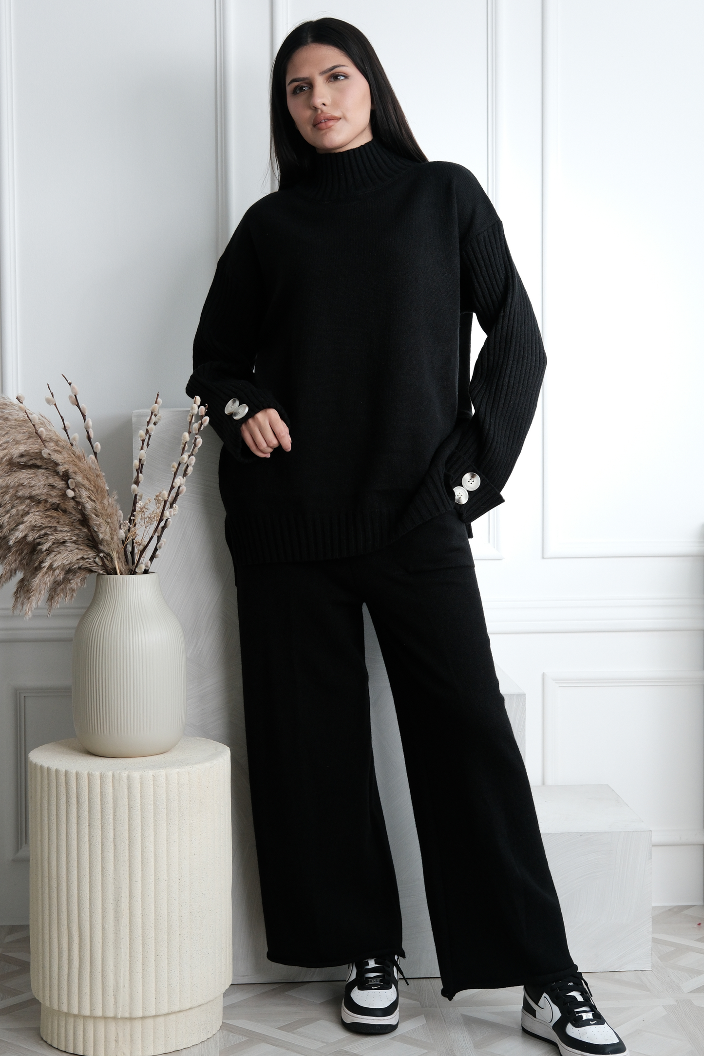 Elan Black Co-ord