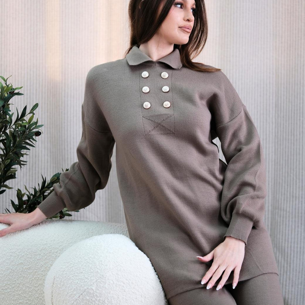 
                      
                        Arlette Mocha Co-Ord
                      
                    