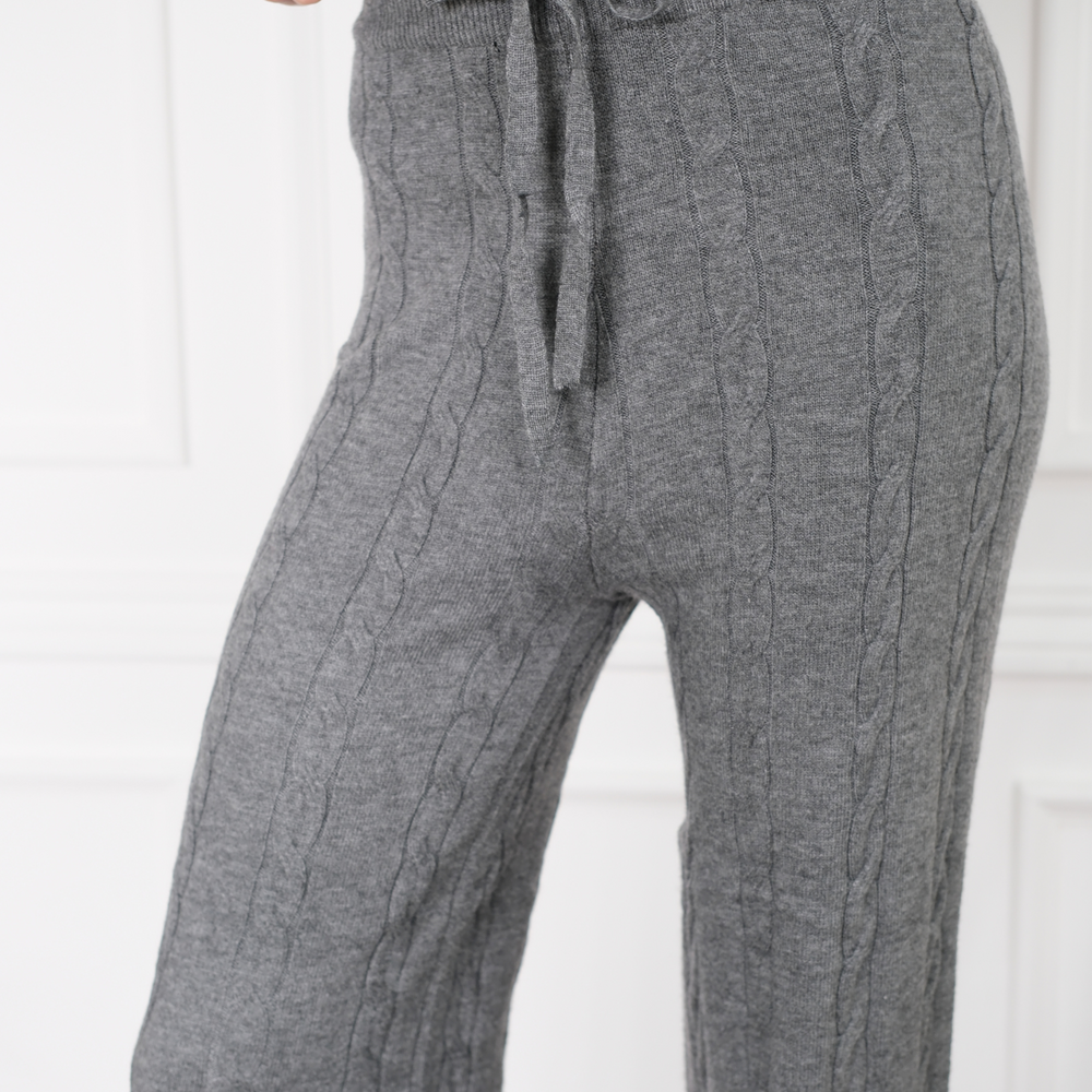 Cable Grey Trousers