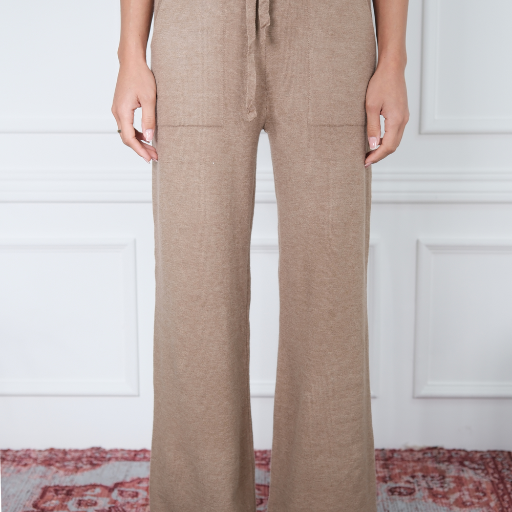 Comfy Taupe Trousers