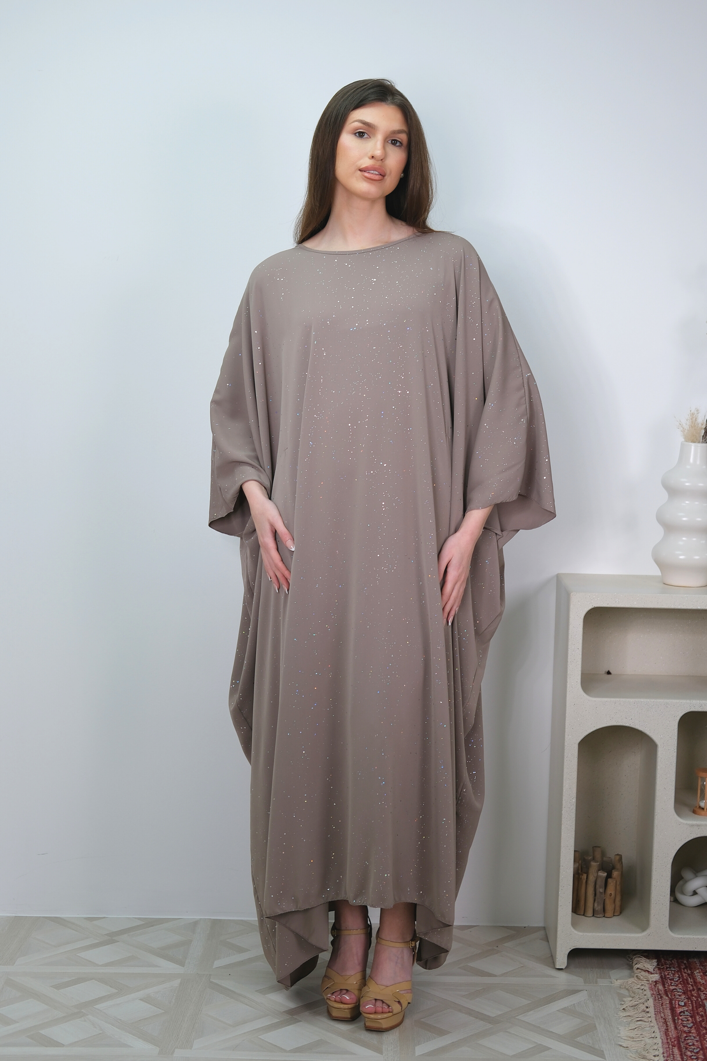Solea Stone Drape Kaftan