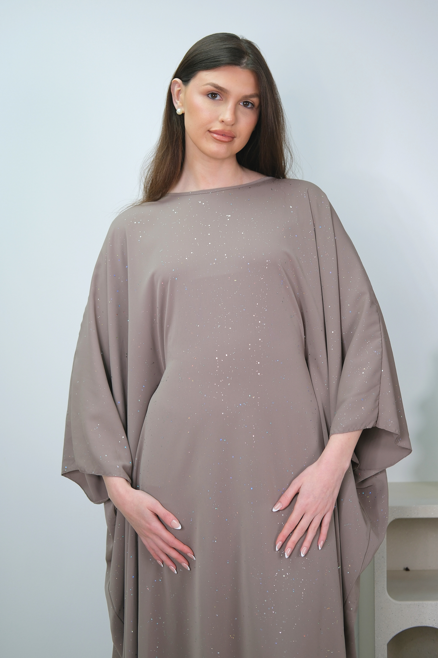 Solea Stone Drape Kaftan