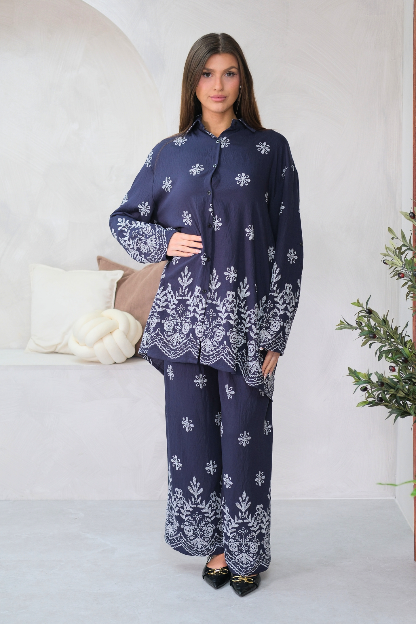 Indigo Fleur Co-Ord