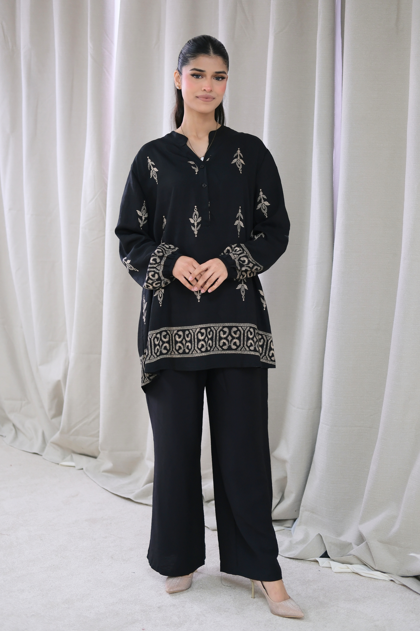 Siena Black Co-Ord