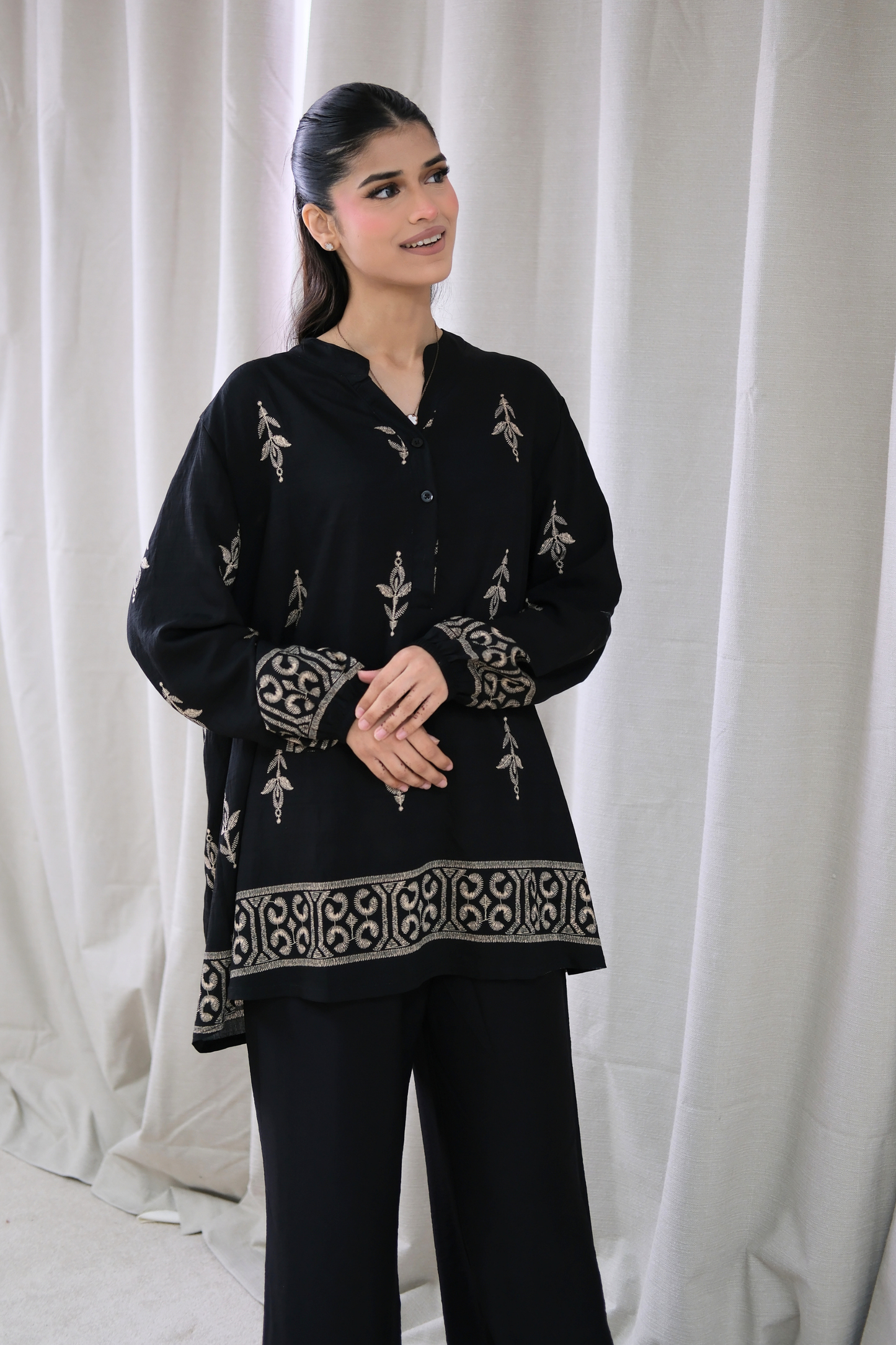 Siena Black Co-Ord