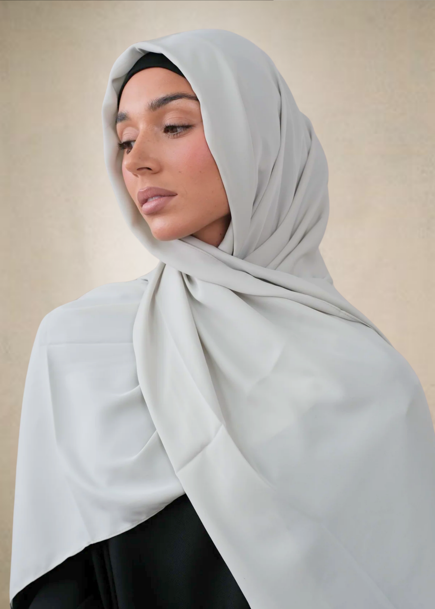 Mint Chiffon Silk Hijab