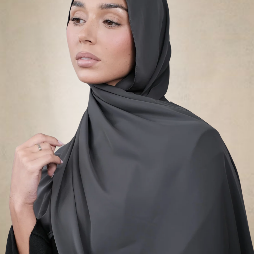 
                      
                        Slate Chiffon Silk Hijab
                      
                    
