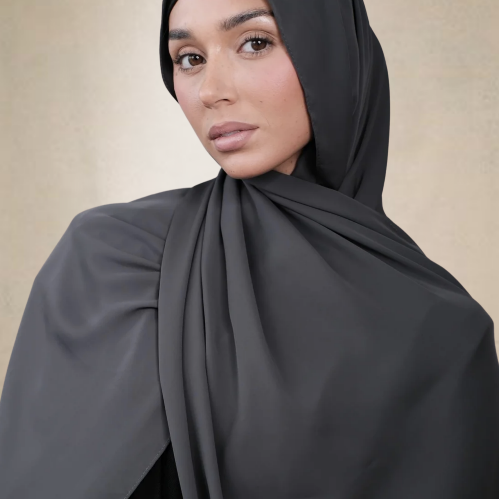 
                      
                        Slate Chiffon Silk Hijab
                      
                    