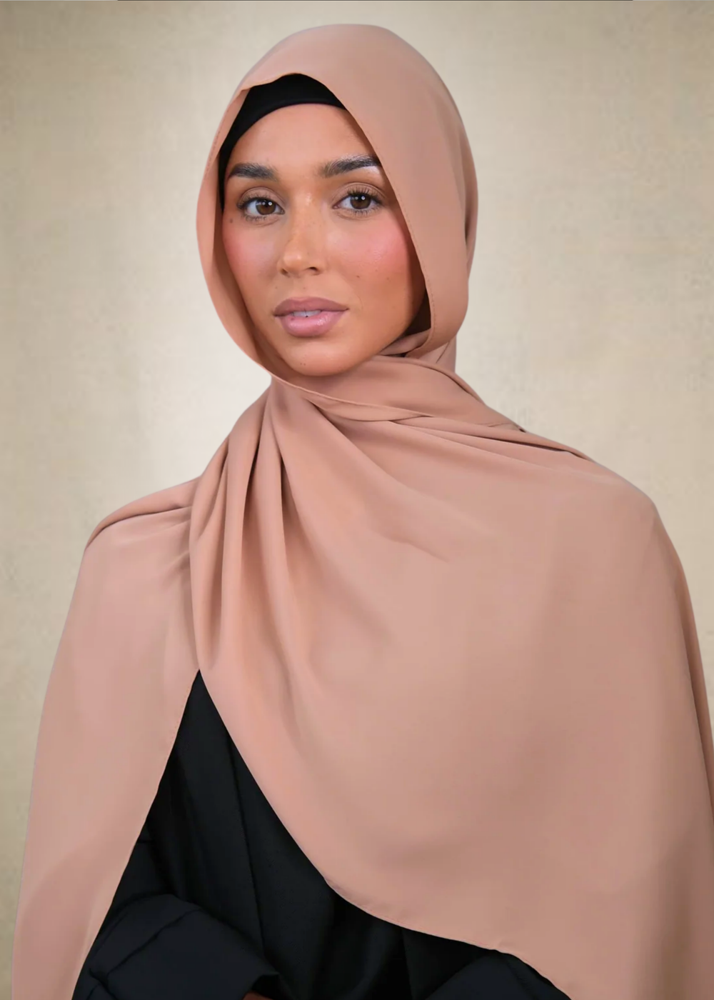 Toffee Chiffon Silk Hijab