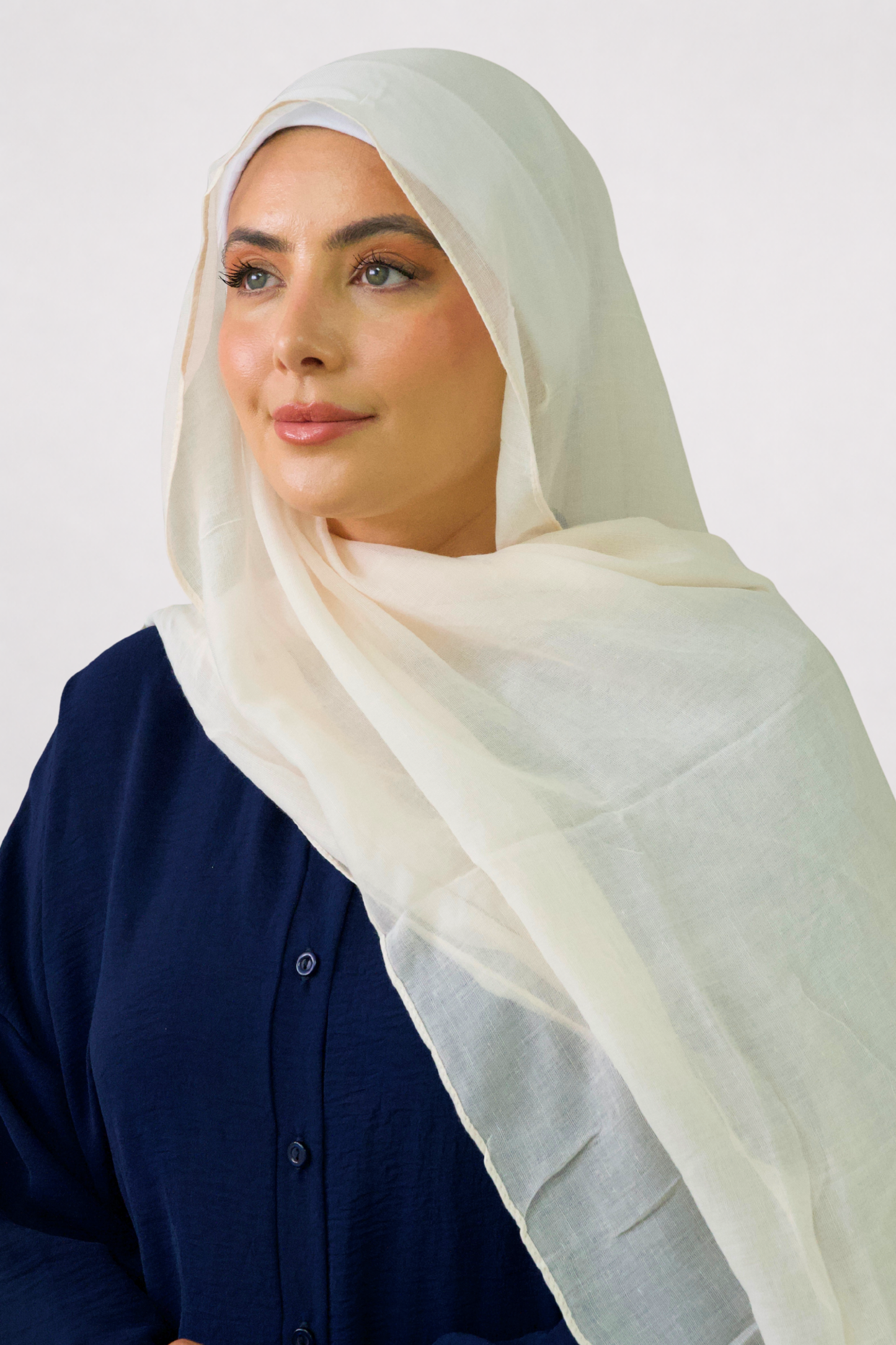 Baby Nude Plain Viscose Hijab