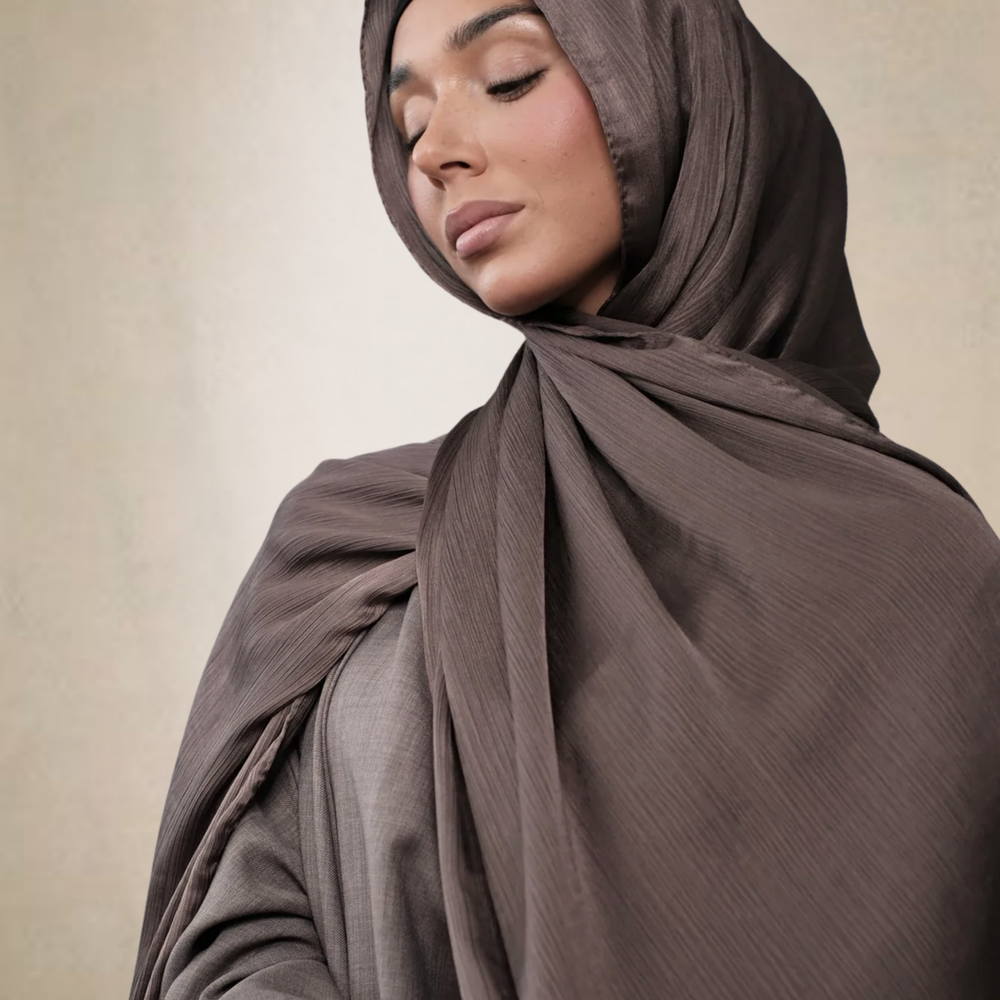 
                      
                        Coffee Crinkle Silk Hijab
                      
                    