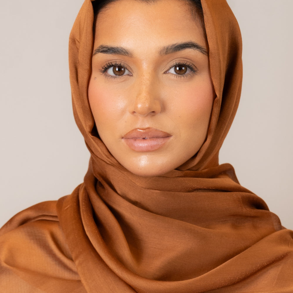 
                      
                        Cinnamon Viscose Silk Hijab
                      
                    