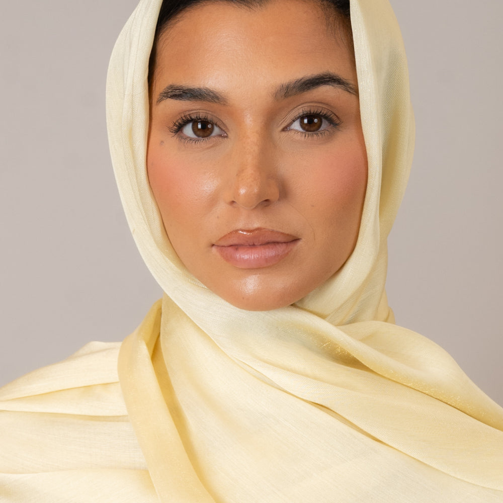 Wheat Viscose Silk Hijab