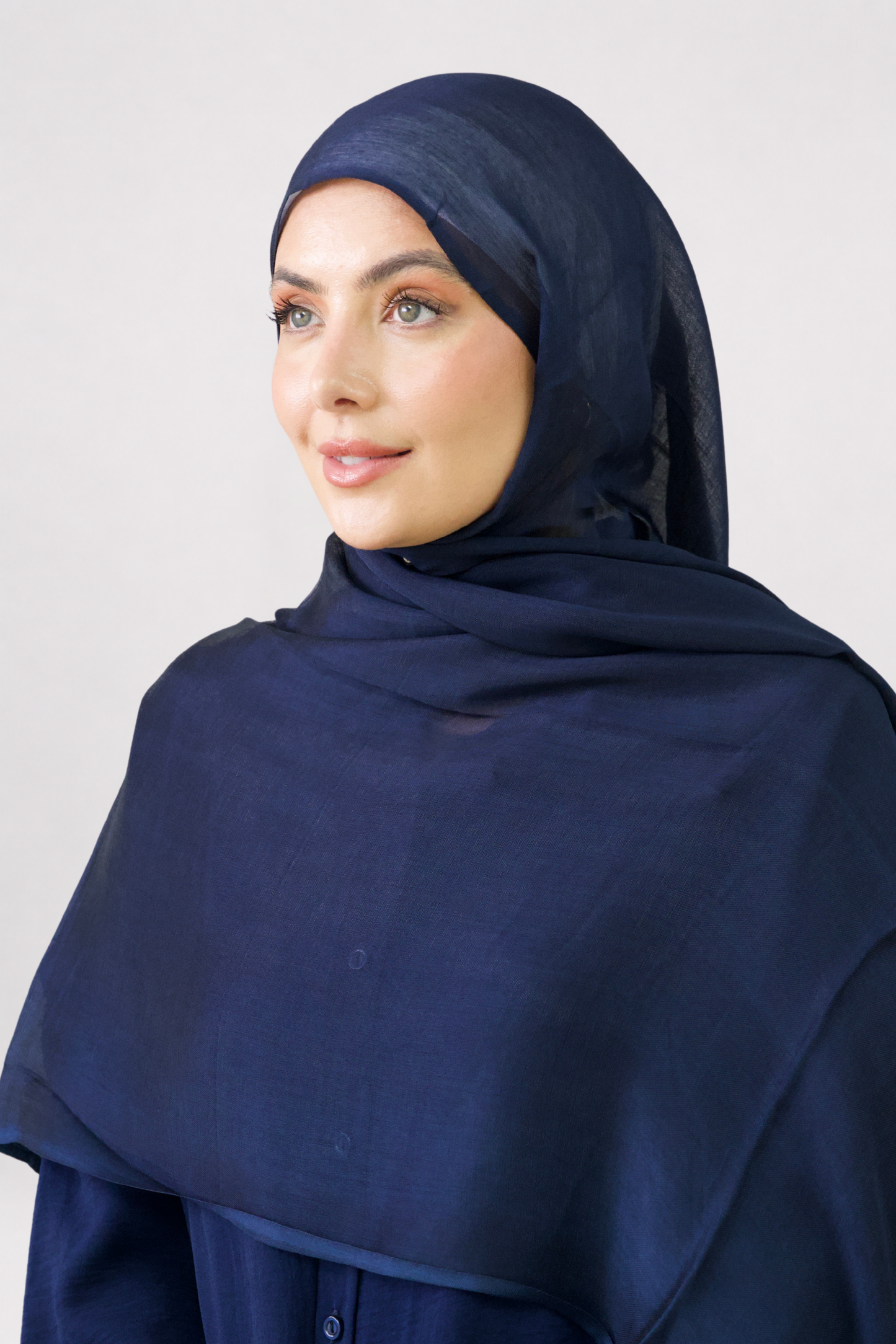 Midnight Viscose Silk Hijab