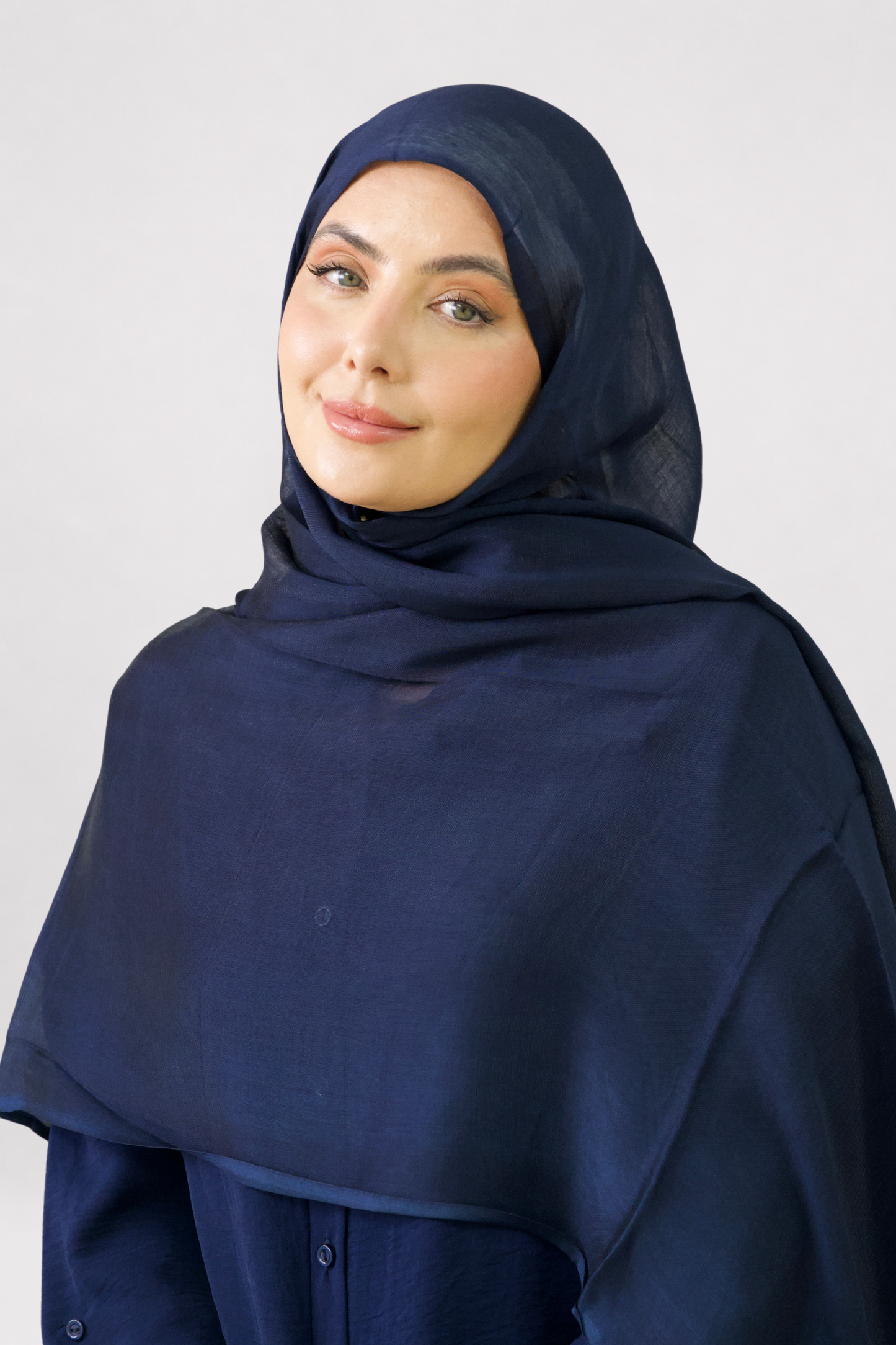 Midnight Viscose Silk Hijab
