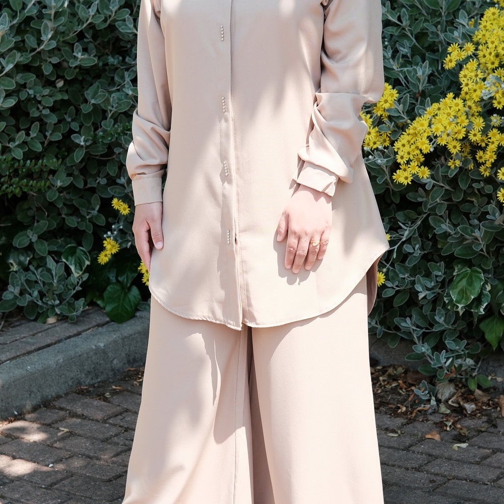 
                      
                        Aubre Beige Co-Ord
                      
                    