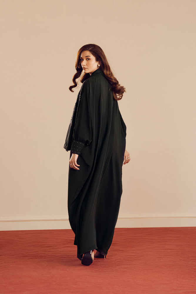 
                      
                        Silk Black Abaya
                      
                    