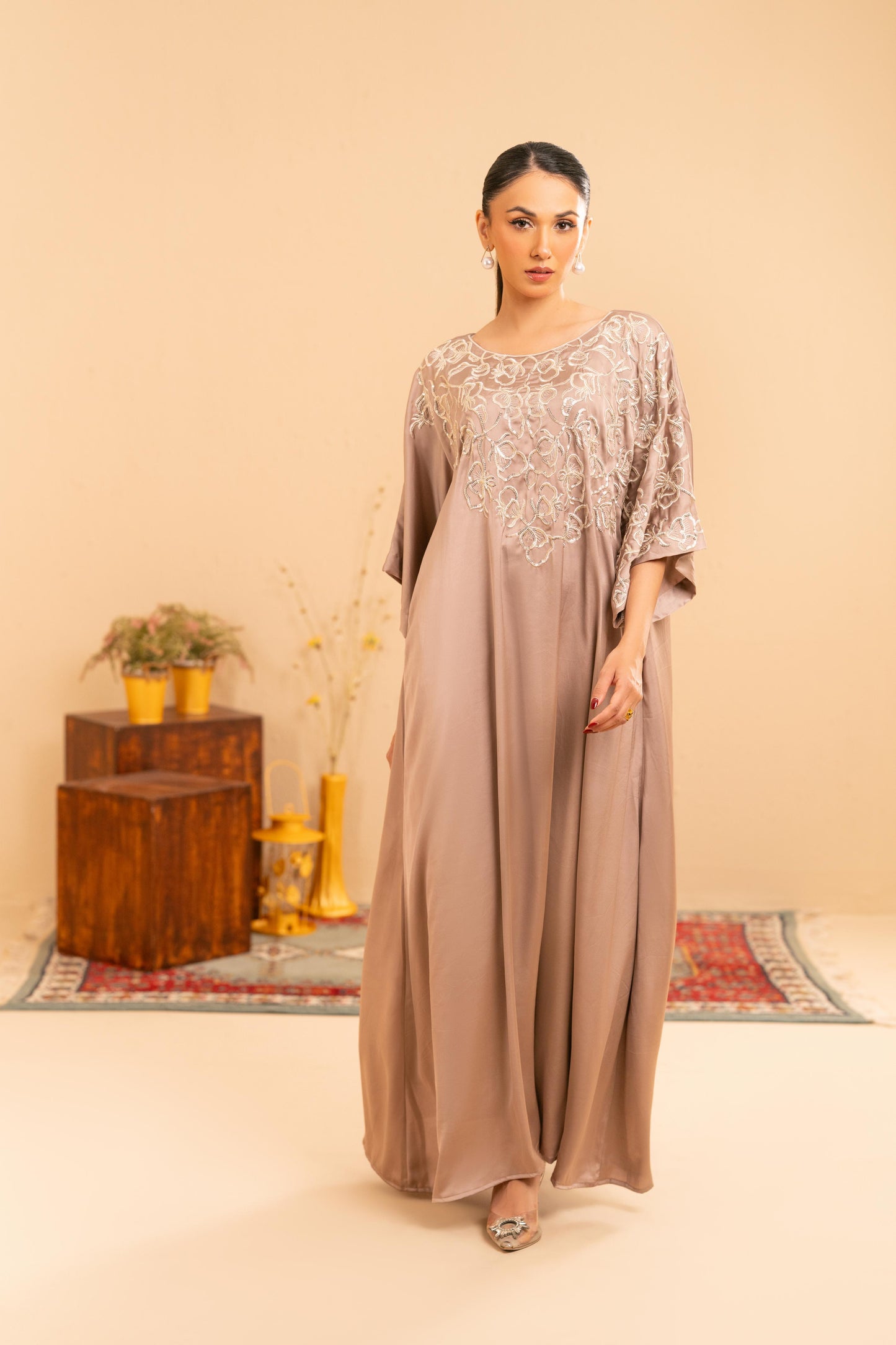 Lunaria Embroidered Dress