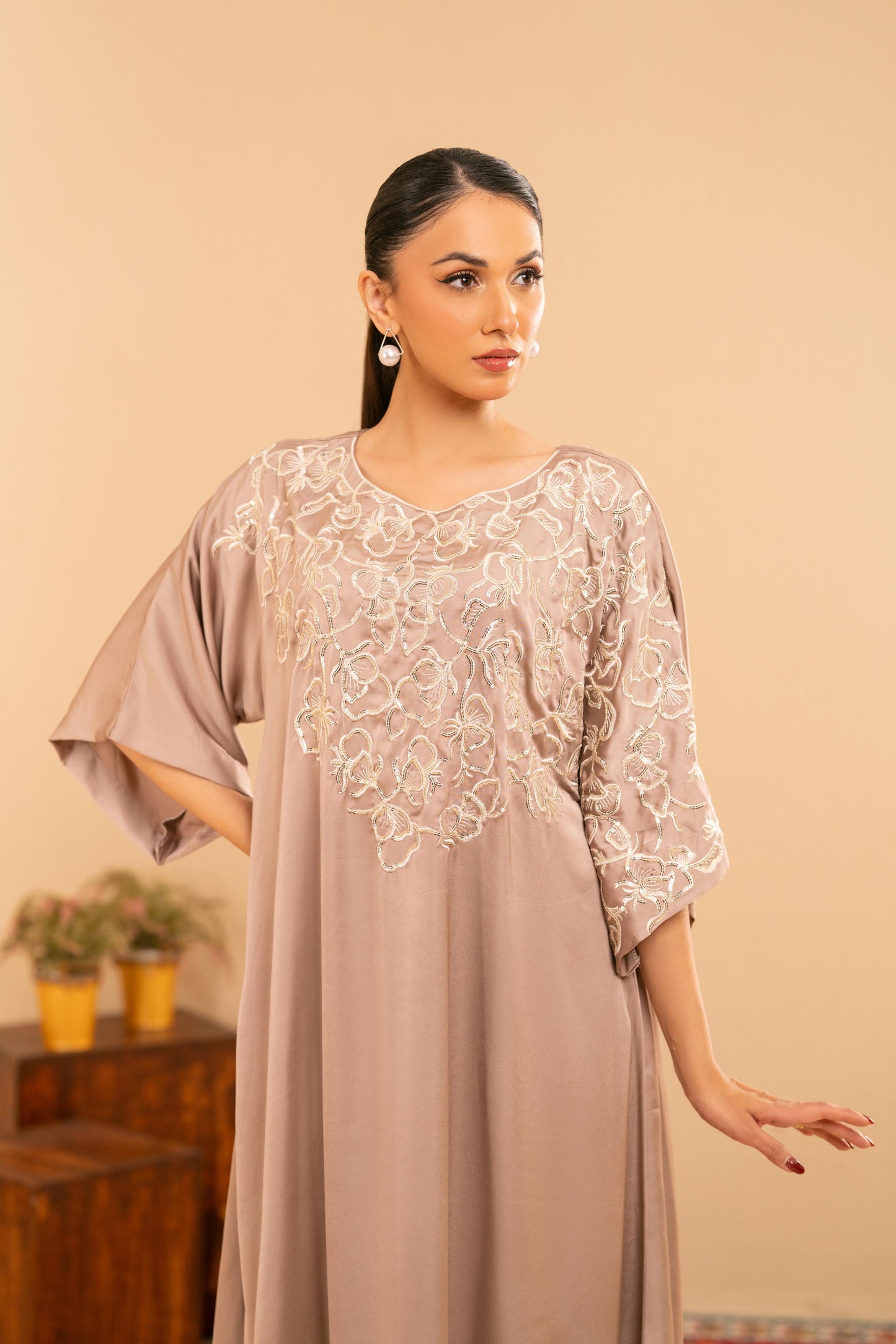 Lunaria Embroidered Dress