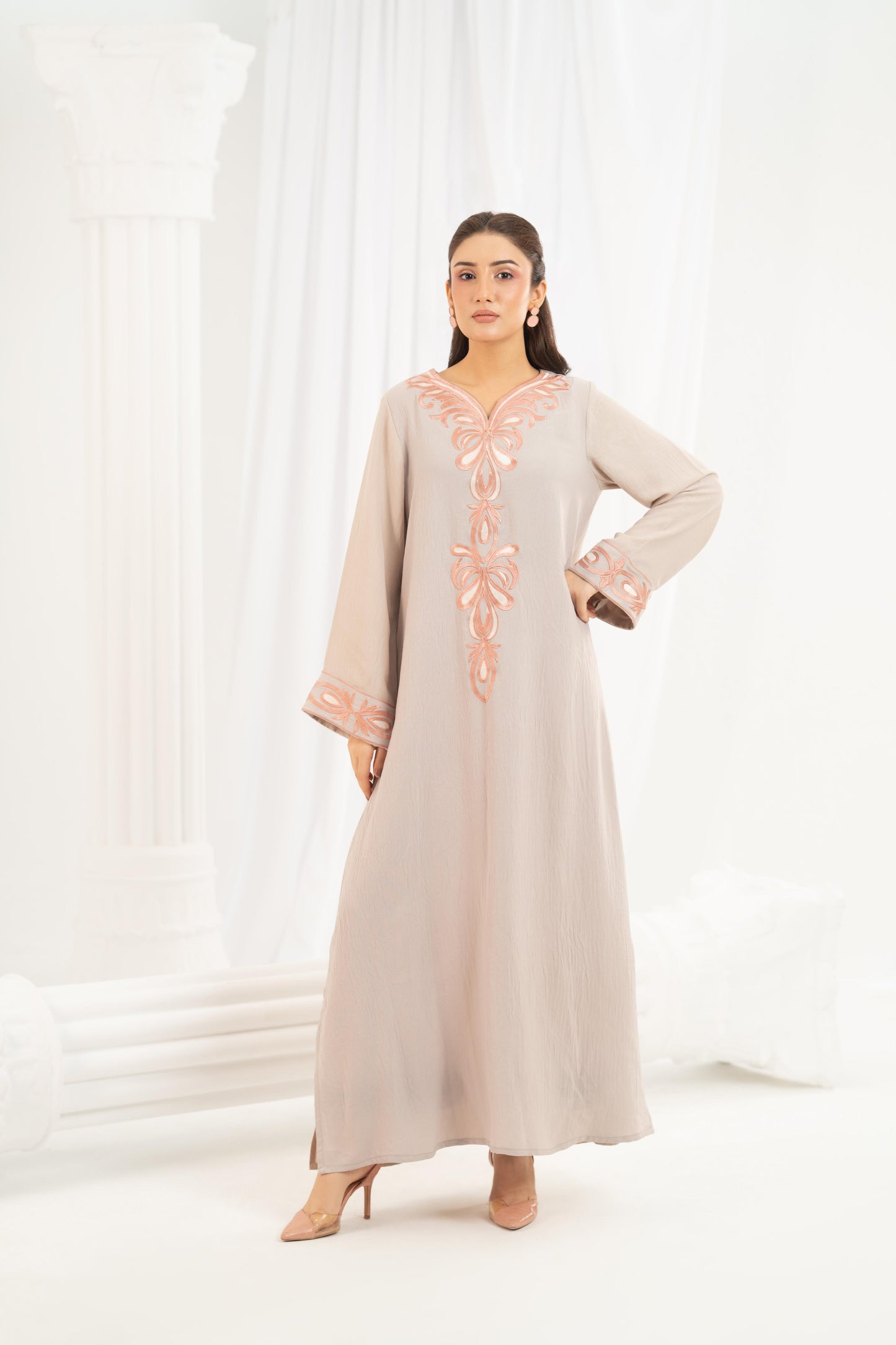 Grace Embroidery Dress