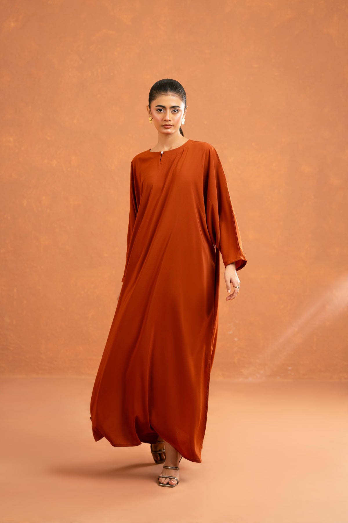 Nessa Crepe Kaftan
