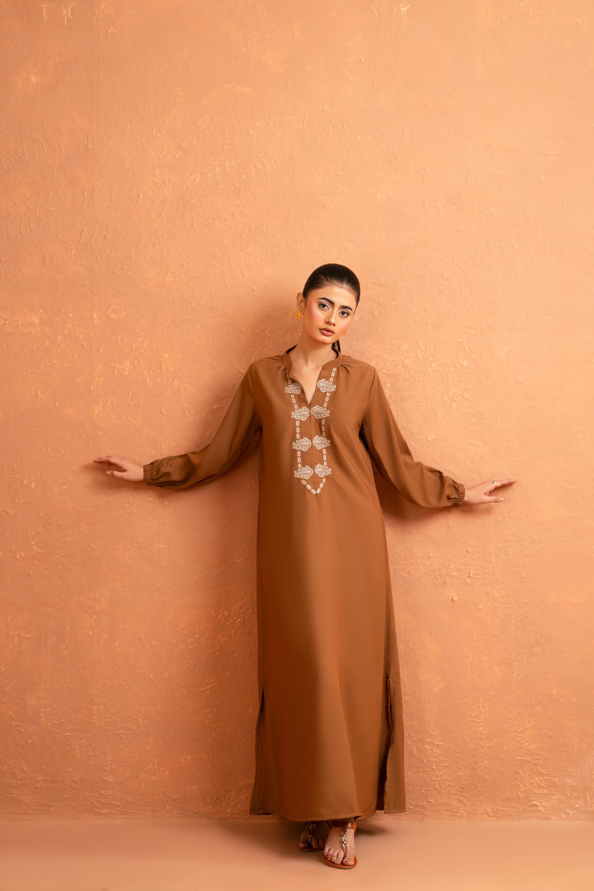 Sora Embroidered Dress