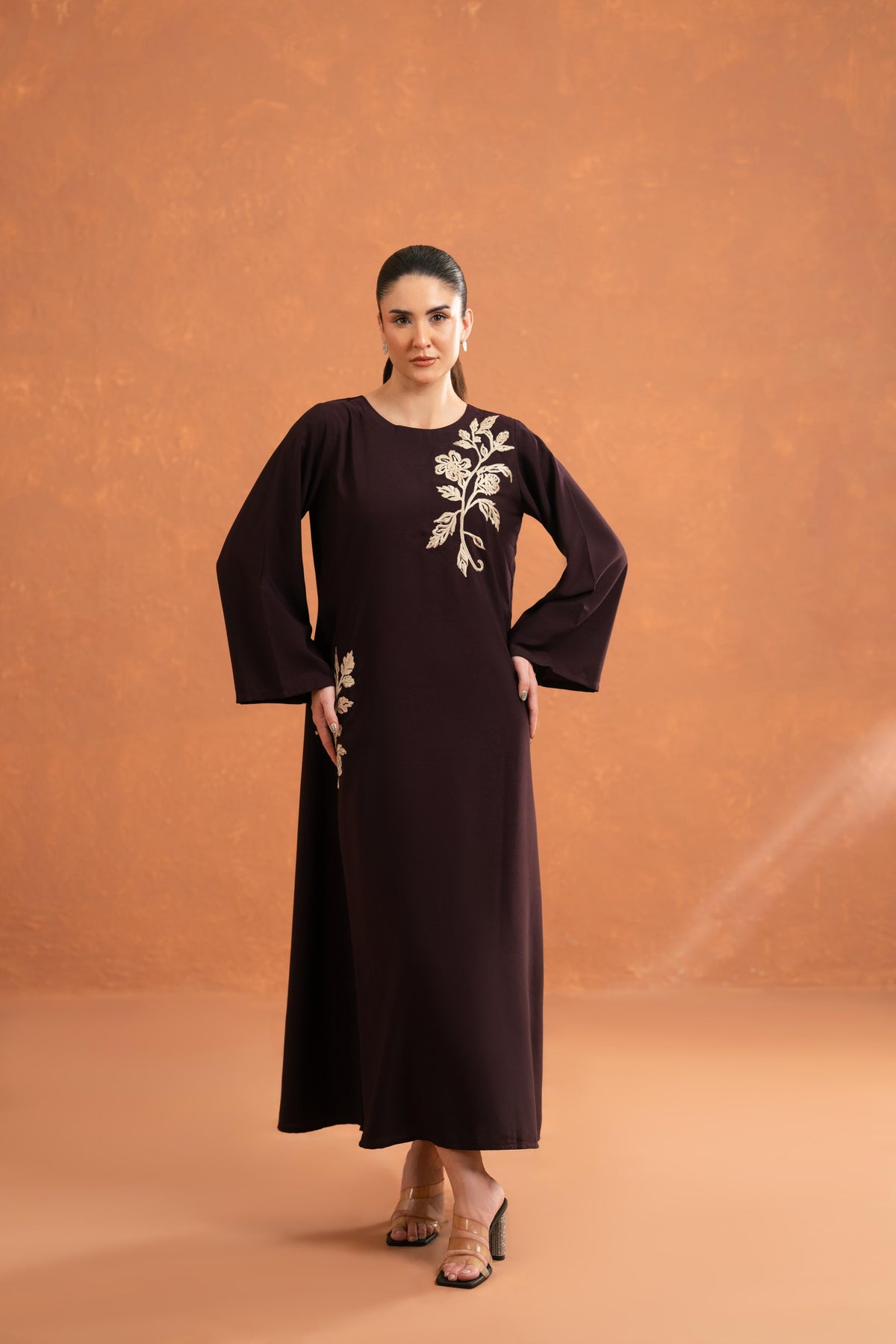 Elara Embroidered Dress