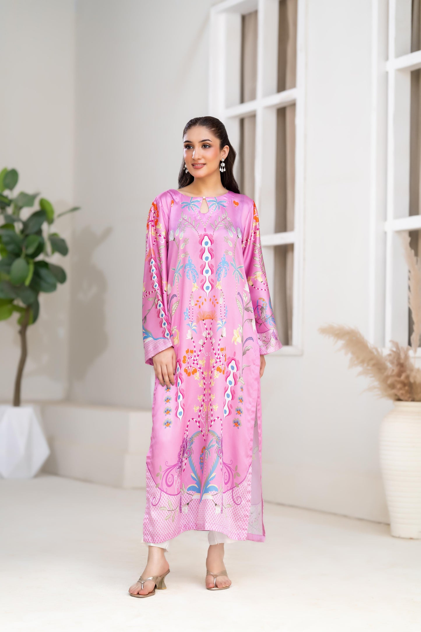 Blush Jardin Kaftan