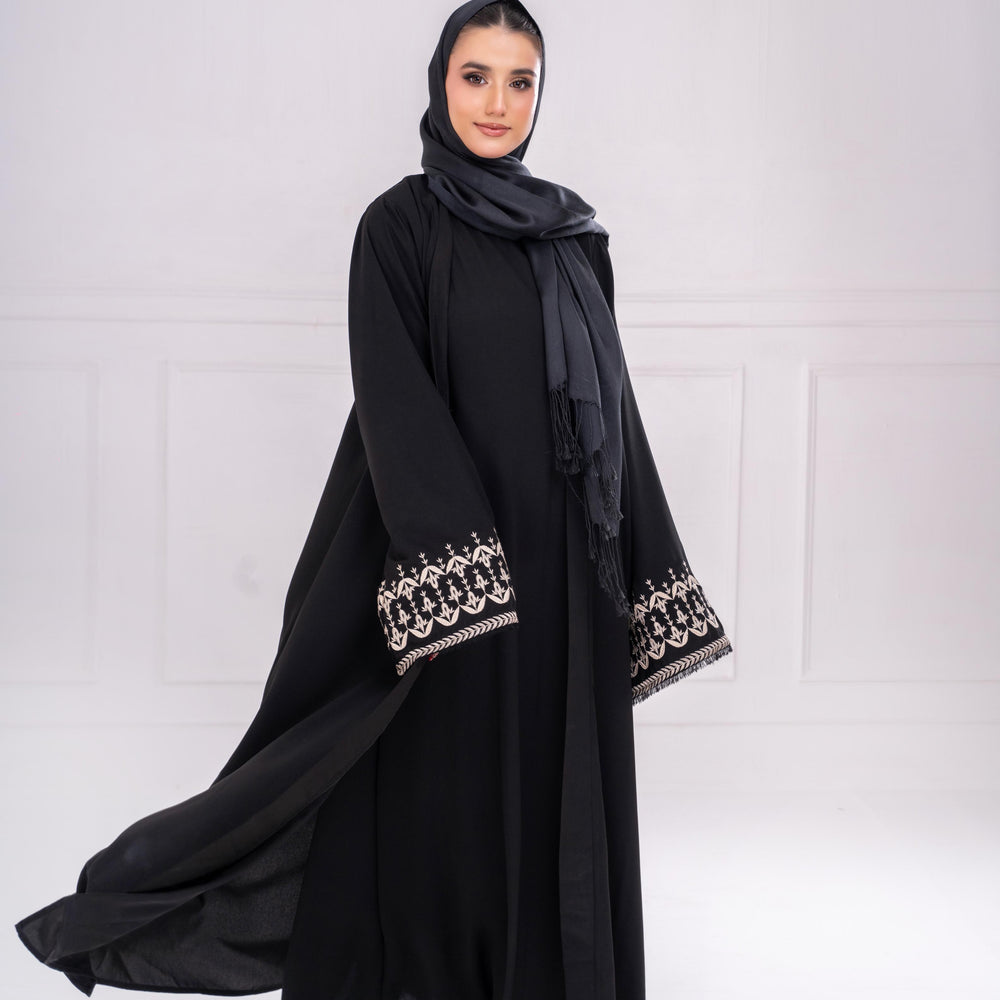 
                      
                        Bahira Open Abaya
                      
                    