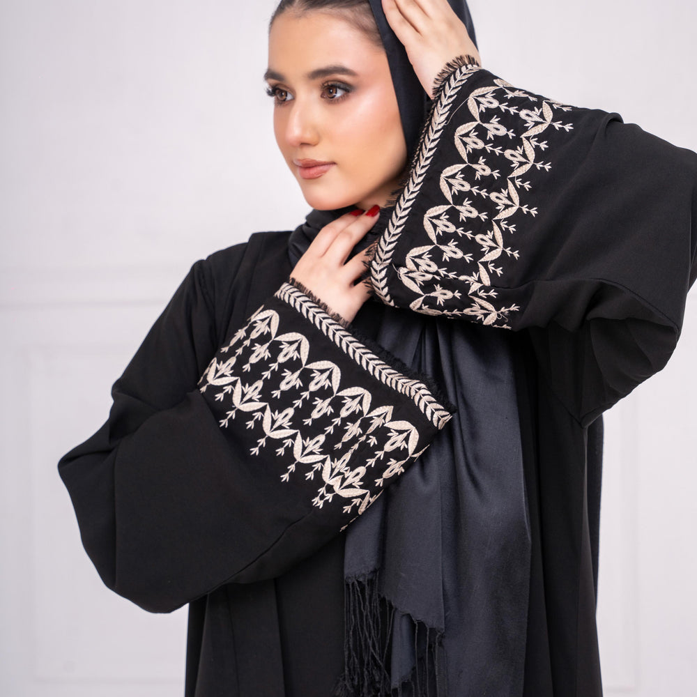 
                      
                        Bahira Open Abaya
                      
                    