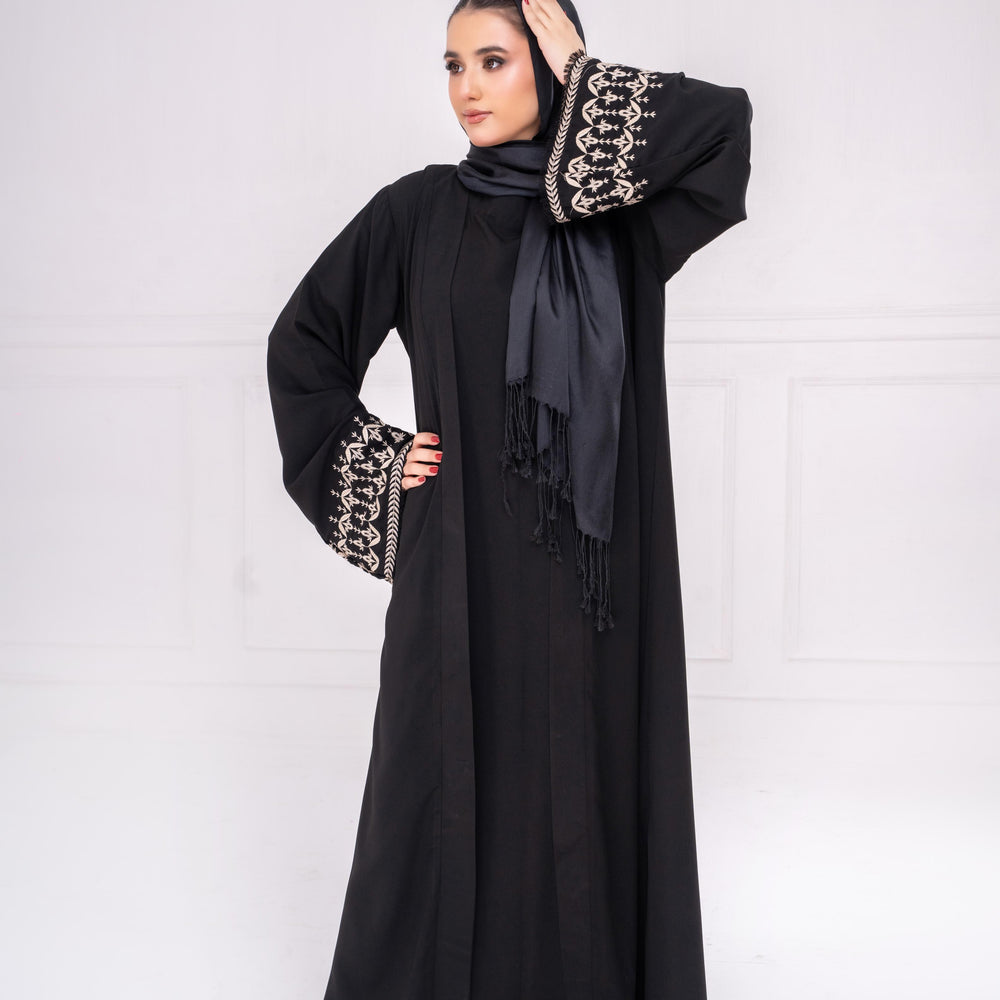 
                      
                        Bahira Open Abaya
                      
                    