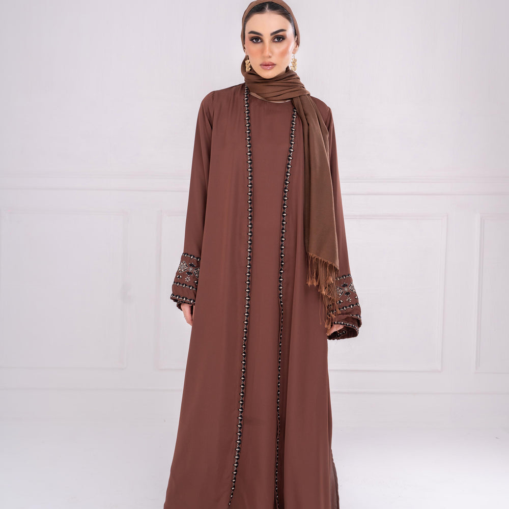 
                      
                        Zareen Open Abaya
                      
                    