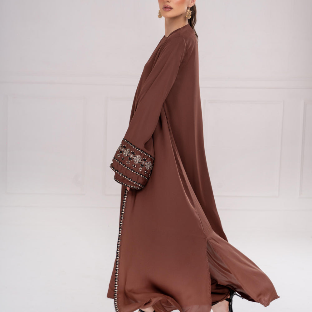 
                      
                        Zareen Open Abaya
                      
                    
