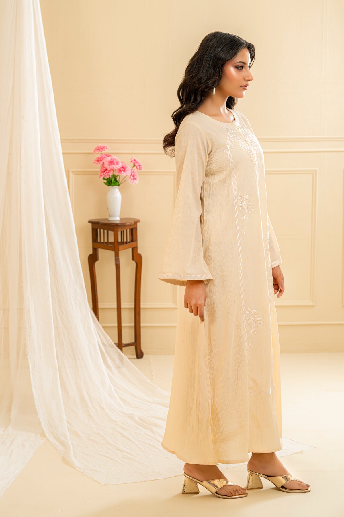 Rafiqa Embroidered Dress