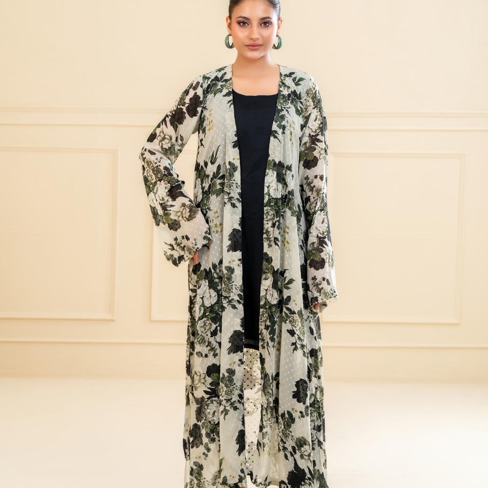 
                      
                        Zayna Printed Abaya
                      
                    