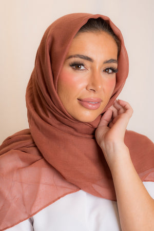 Blush Viscose Hijab