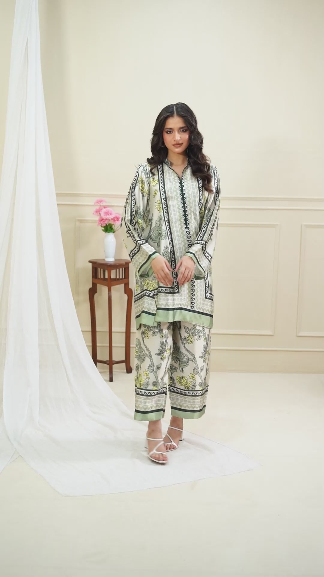 Safwana Printed Co-ord Set