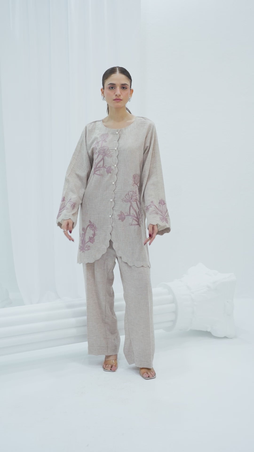 Liora Embroidered Co-Ord