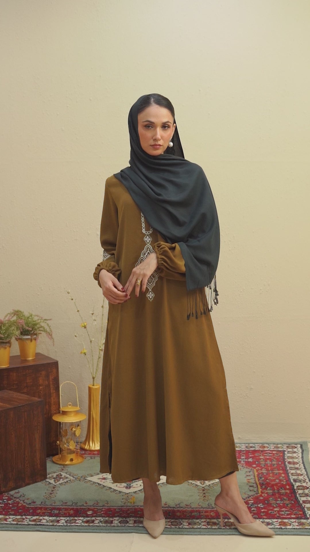 Marrow Embroidered Dress