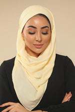 Cream Viscose Hijab