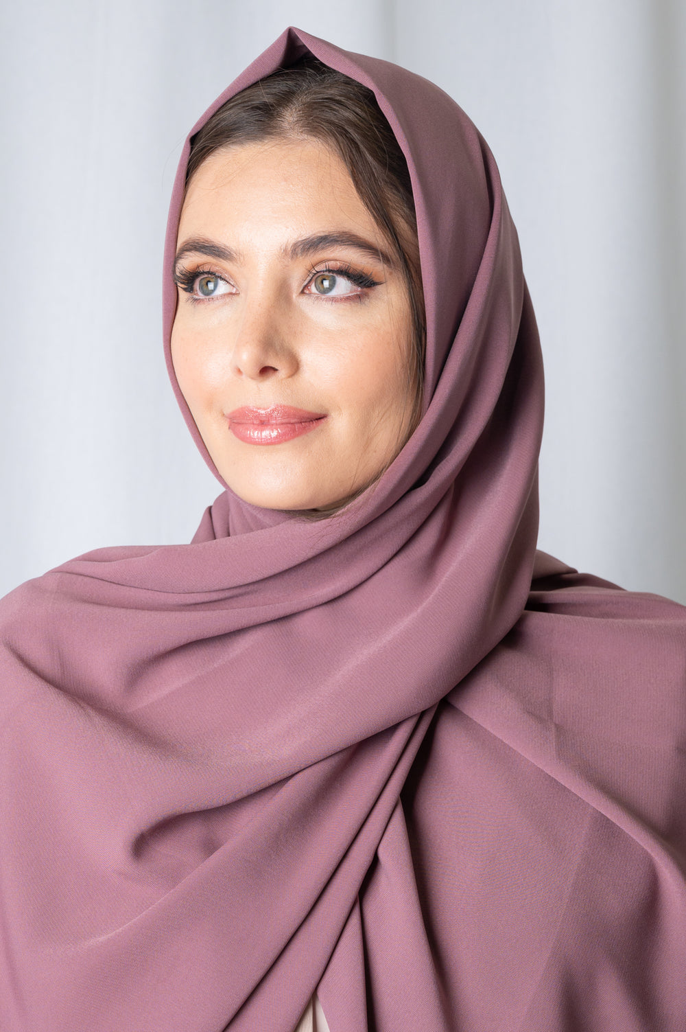 Vintage Rose Soft Crepe Hijab