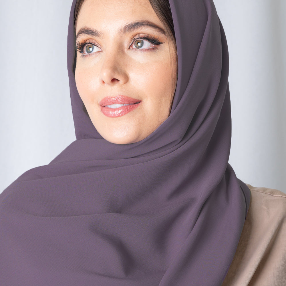 
                      
                        Purple Soft Crepe Hijab
                      
                    