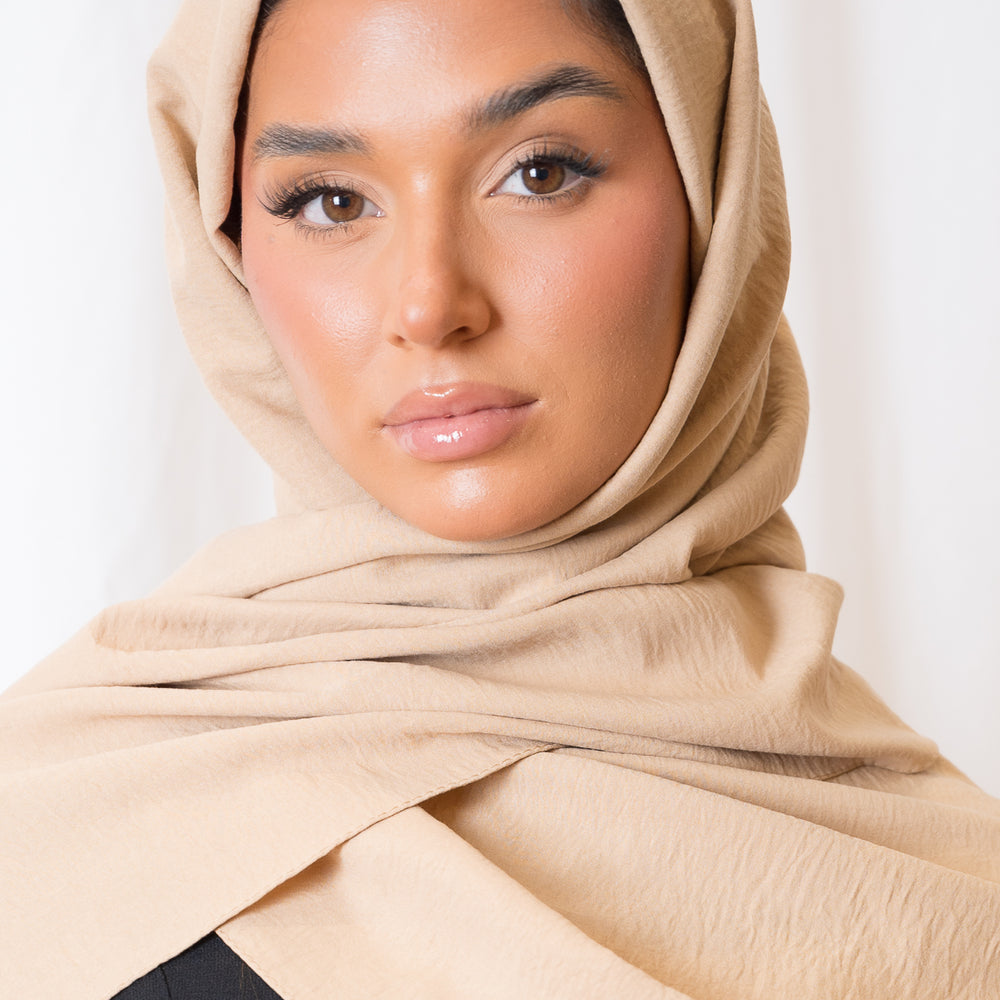 Nude Arabian Cotton Hijab