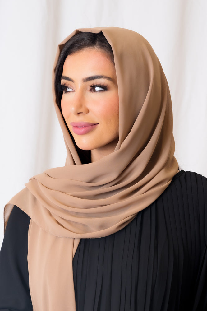 Mellow Mocha Everyday Chiffon Hijab